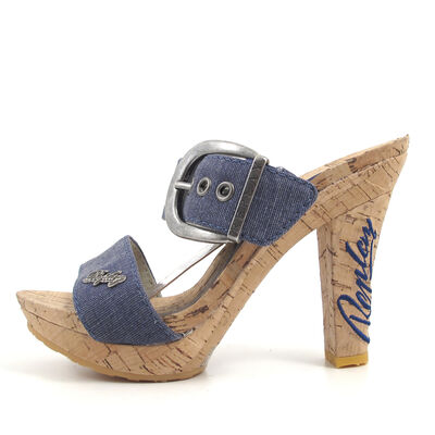 REPLAY / NATASHA NAVY - Pantolette Blau