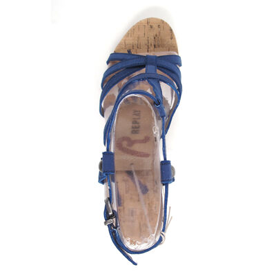 REPLAY / ZAMBIA BLAU - Sandalette Blau