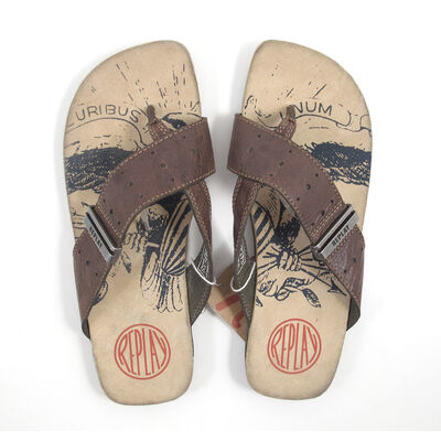 REPLAY / FORES DK BROWN - Zehentrenner Braun