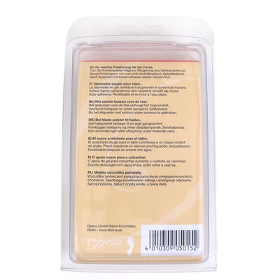 Deena / Halbsohle Gel Fersenpolster L/XL