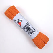 emo Schn&uuml;rsenkel Orange 120cm - Bob Flachsenkel/Breitsenkel