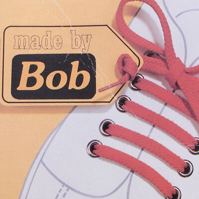 emo / Schn&uuml;rsenkel Rot  120cm - Bob Flachsenkel/Breitsenkel