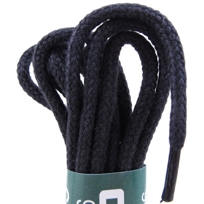 Collonil / Schn&uuml;rsenkel Schwarz 90cm -  Rundsenkel 4-5mm Durchmesser