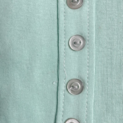  / 3er Set: Top Bauchfrei m. Kn&ouml;pfen Weiss - 2. WAHL