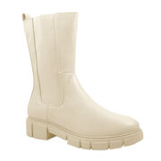 Marco Tozzi Chunky Boots Beige, Chelsea Boots Cream, Plateaustiefelette